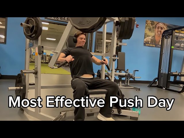 MOST EFFECTIVE PUSH DAY | 18yr bodybuilder #bodybuilding #gymmotivation #workout #motivation 