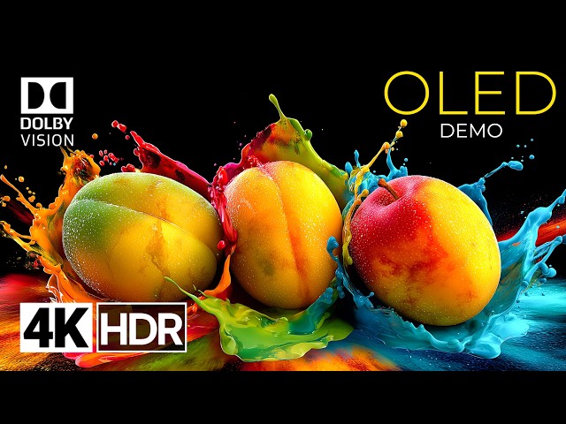 Colors In Deep Black – OLED Demo 4K Dolby Vision HDR