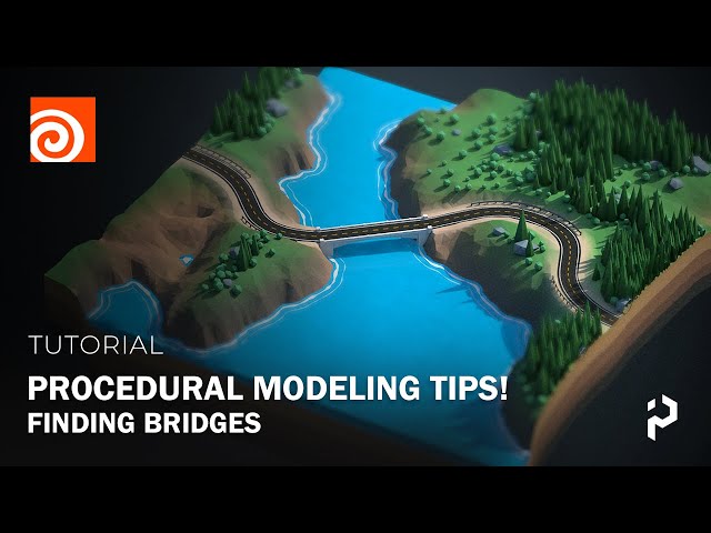 Houdini - Procedural Modeling Tips! - Finding Bridges