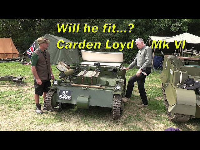 Does the Chieftain Fit Into... A Carden Loyd Mk VI?