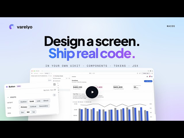 Claude Design Alternative Using Your React Components | Varelyo