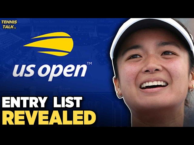 US Open 2026 Entry List Revealed | Eala, Raducanu Make Cut | Tennis News