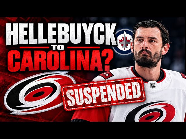 Connor Hellebuyck SUSPENDED by Winnipeg Jets… Trade to Carolina Hurricanes? NHL TRAINING CAMP NEWS