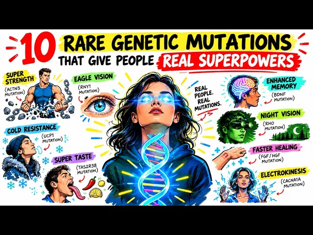 Rare Diseases That Make You Superhuman | The Science of Real-Life Mutants