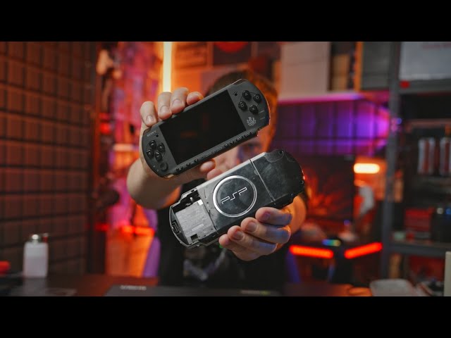 IPS SCREEN FOR PSP-3000 🔥BUILT THE PERFECT HANDHELD!