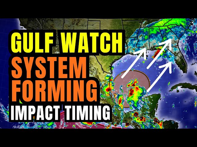 Gulf System forming with NUMEROUS Impacts Possible...