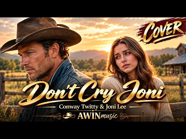 DON'T CRY JONI (Conway Twitty & Joni Lee) Duet Cover Classic Country | AWINmusic