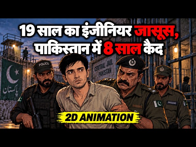 19 Saal Ka Automobile Engineer Bana Indian Spy in Pakistan | Kishorilal Sharma | 2D Animation