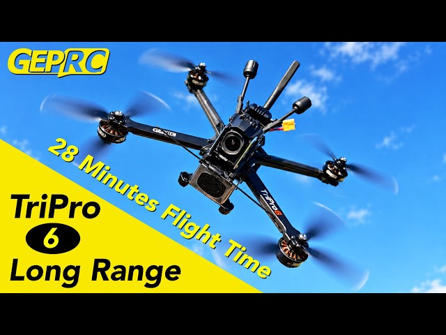 GEPRC TriPro 6 Long Range - Long Flight Time & Screaming Fast!