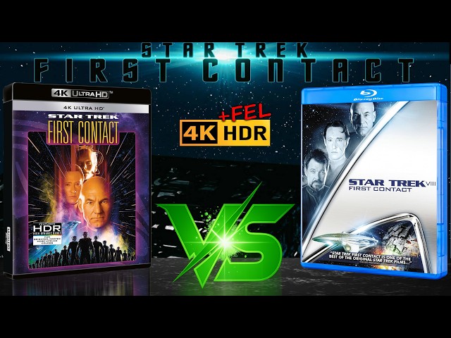 4K HDR Blu-ray ANALYSIS | Star Trek First Contact 1996