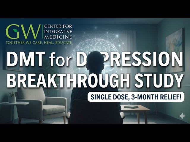 “DMT for Depression: One Dose vs Antidepressants? New Nature Medicine Study Explained”