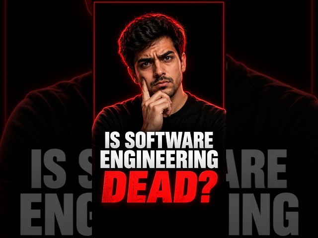 is software engineering dead? #techexplained