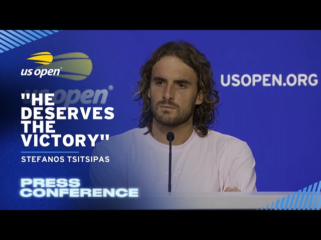 Stefanos Tsitsipas Press Conference | 2026 US Open Round 4