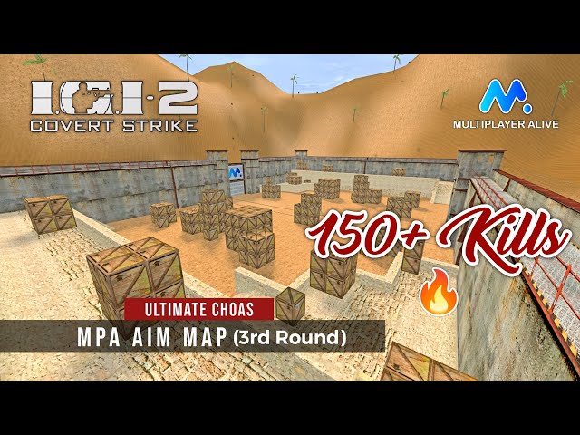 IGI 2 Multiplayer Gameplay (2026) | MPA Aim Map (3nd Round) | Ultimate Choas | MPA X LITE