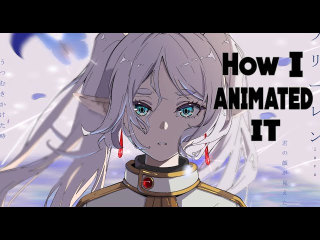 Frieren - Animation Process/Live-Wallpaper (Wallpaper Engine/GIMP)
