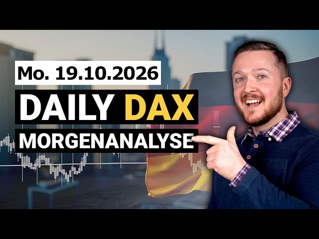 DAX rally stalled for now! | DAX Analysis 10/19/2026 | Florian Kasischke