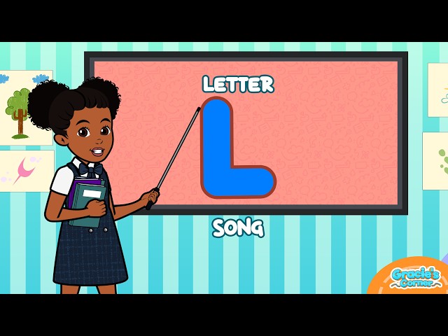 Letter L Song | Letter Sounds and Recognition with @graciescorner | Kids Songs + Nursery Rhymes |
