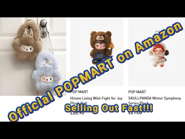 POPMART Fans, RUN! Official Figurines &  Plushies on Amazon!