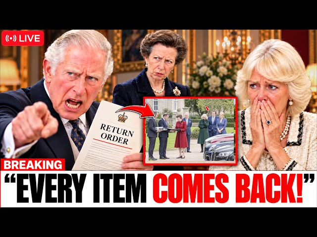 ROYAL CLAIM: Charles ORDERS Camilla's Kids to RETURN 2 Homes & 4 Cars—Did Anne SIGN the ORDER?