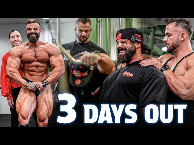 LAST WORKOUT BEFORE EVLS PRAGUE + Posing Check up - 3 Days out