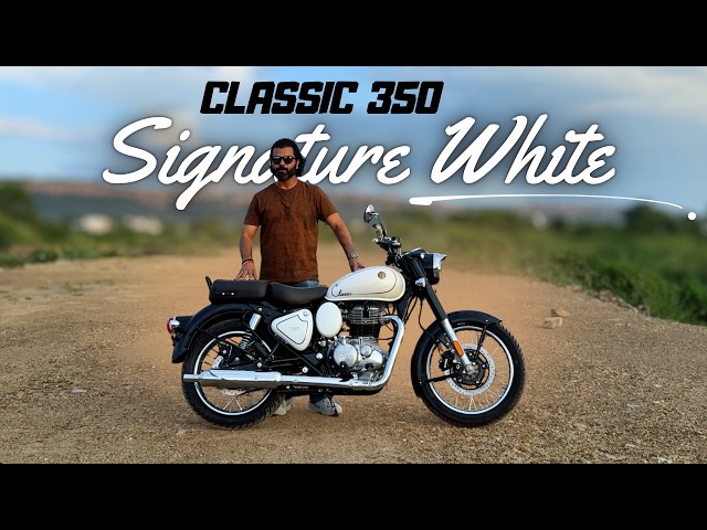 New Classic 350 Signature White Review | Motorxone