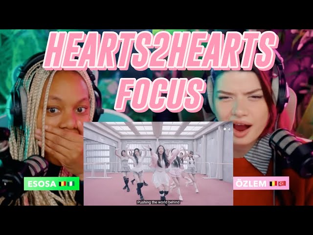 Hearts2Hearts 하츠투하츠 'FOCUS' MV and Dance Practice reaction