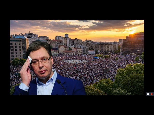 STUDENTSKI PROTESTI. OGROMAN BROJ LJUDI na SLAVIJI i ŠIRE. "HAOS" NA ULICAMA. REAKCIJA.