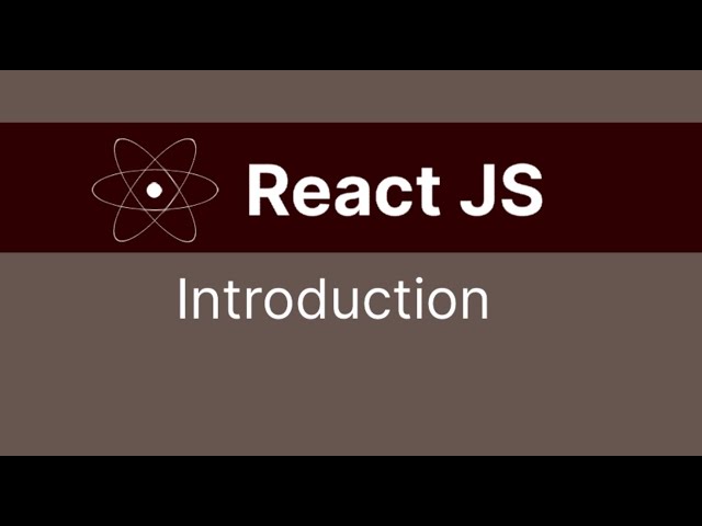 React JS | 1 | Introduction | Coding | Web Development | Frontend | UI | Web Applications | MERN