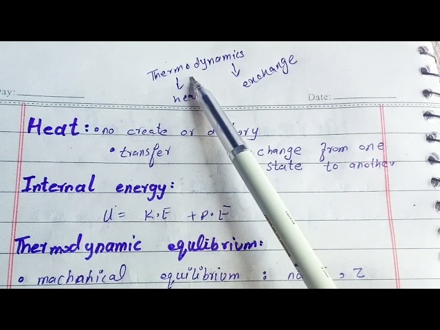 INTRO OF THERMAL & STATISTICAL PHYSICS, TYPES OF SYSTEM, THERMODYNAMICS EQUILIBRIUM