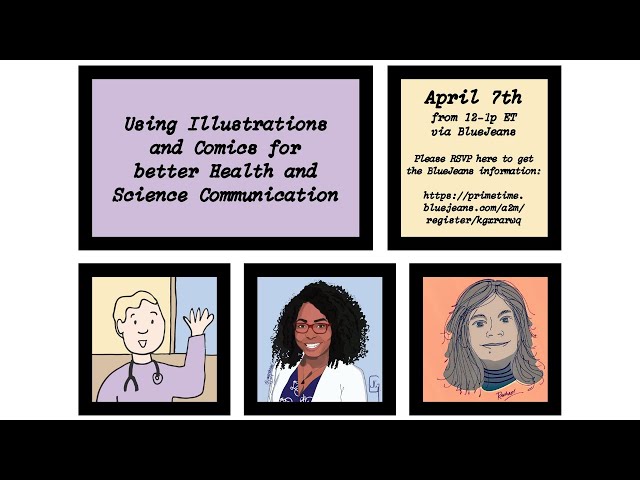 Using Illustrations and Comics for Better Health and Science Communication