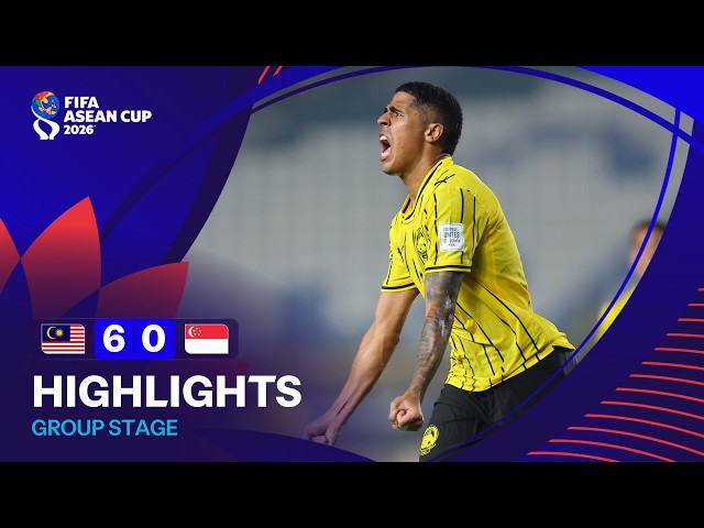 HIGHLIGHTS | Malaysia vs Singapore | FIFA ASEAN Cup 2026™