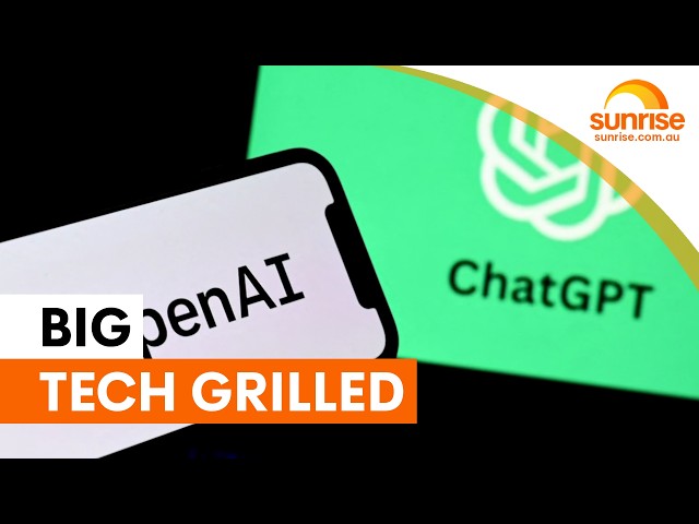 Big tech faces grilling over AI security breaches | Sunrise