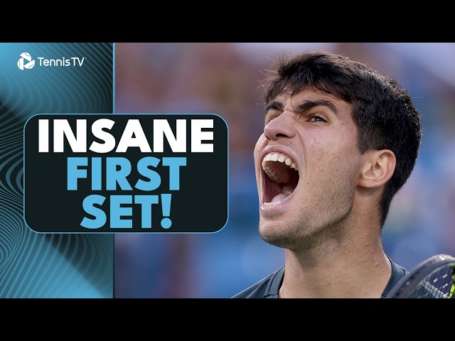 Carlos Alcaraz vs Dan Evans Show-Stopping Set 🍿 | Shanghai 2023 Full Opening Set