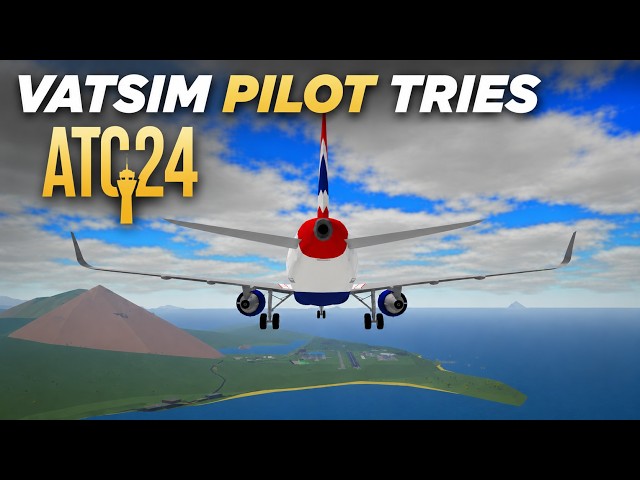 VATSIM pilot tries ATC24 (actually good?)