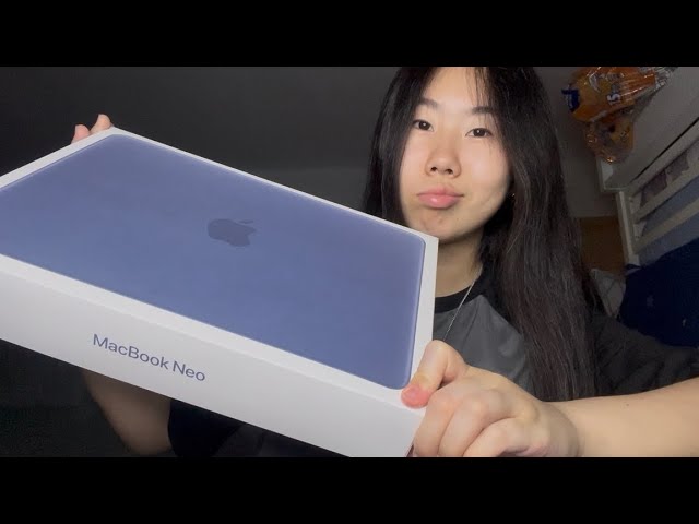 Unboxing My new MacBook Neo…