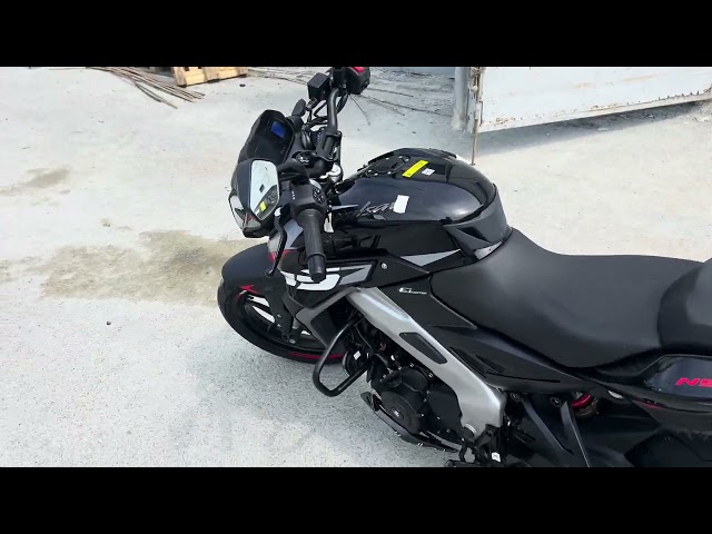 And the new model from Bajaj Pulsar NC 400, a competitor to Dominaru 400