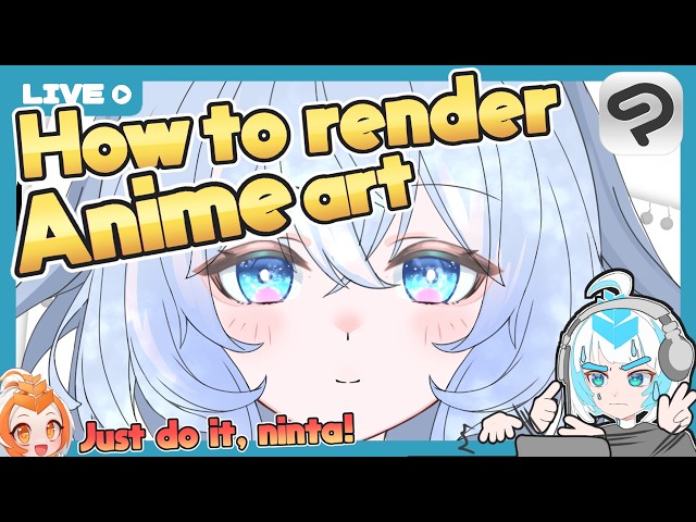 (JP/EN) Designing VTuber Art! Jellyfish Girl