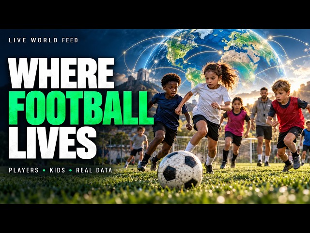 Where Is Football Played Most? Players, Kids & Real Data