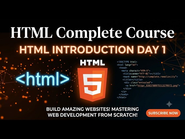HTML tutorials for Beginners in hindi day 1
