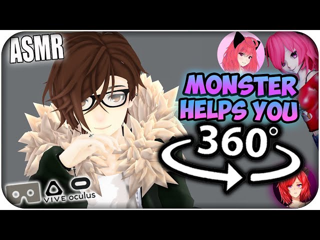 Monster Of Truth Helps You~ [ASMR] 360: Virtual Youtuber 360 VR