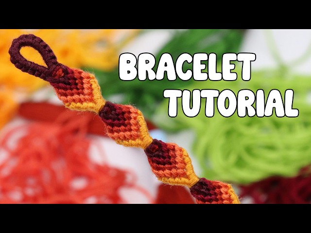 Ombre Leaves Bracelet Tutorial