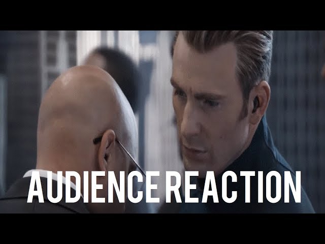 CAPTAIN AMERICA "HAIL HYDRA" AUDIENCE REACTION - Avengers: Endgame