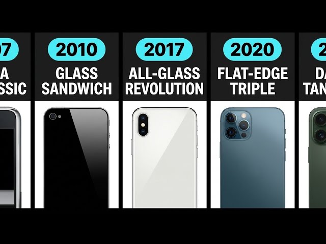 The Evolution of iPhone (2007–2026)