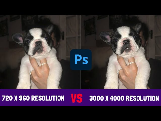 Turn Old Low Resolution Pictures Into High Resolution Pictures - Photoshop