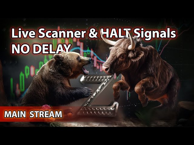 🌊Live Scanner and Day Trade Ideas, NO DELAY. Morning Gappers Momentum and Halt Scanner 10/22/2026