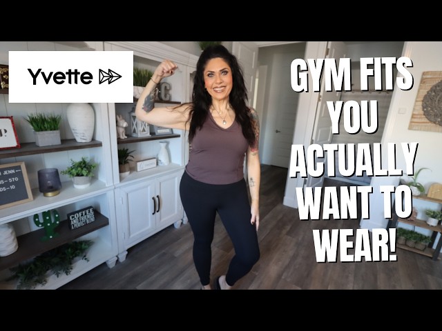 GYM FITS YOU ACTUALLY WANT TO WEAR FROM YVETTE SPORTS - TRY ON HAUL & REVIEW!!