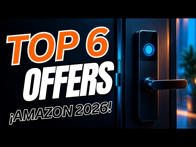 6 smart door locks on sale at AMAZON in 2026 for under $40
