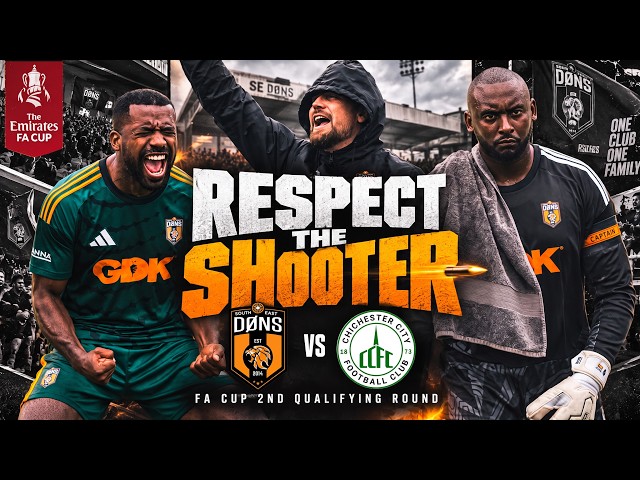 THIS IS THE FA CUP! | SE DØNS vs CHICHESTER | RESPECT THE SHOOTER! 🎯