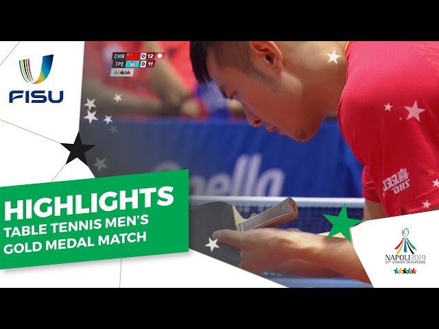 Table Tennis Men's Team Final CHN vs TPE #Napoli2019