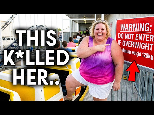 She Ignored  Weight Limit On Roller Coaster. The Restraint Popped Open.